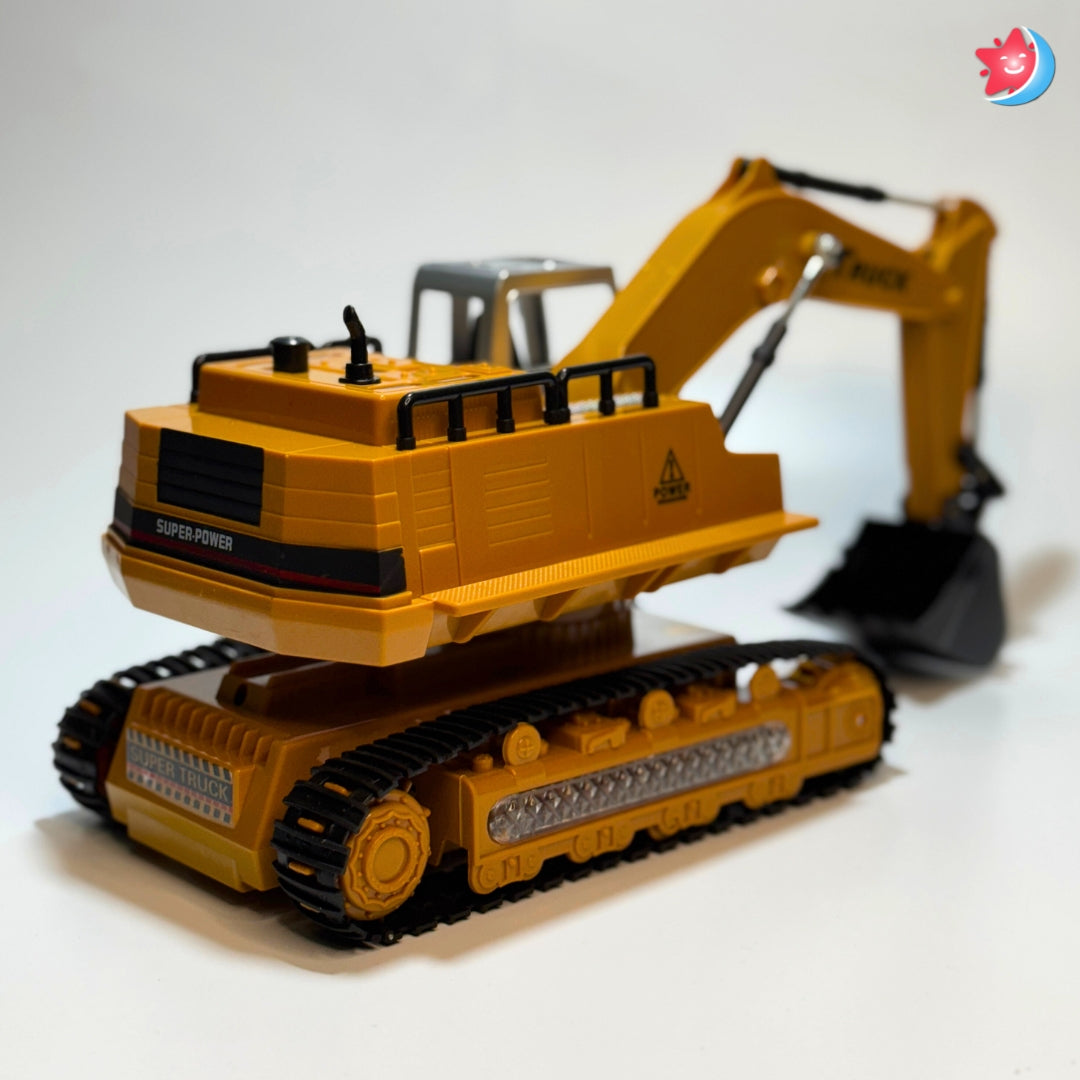 8 Channel RC Excavator | 350° Rotation