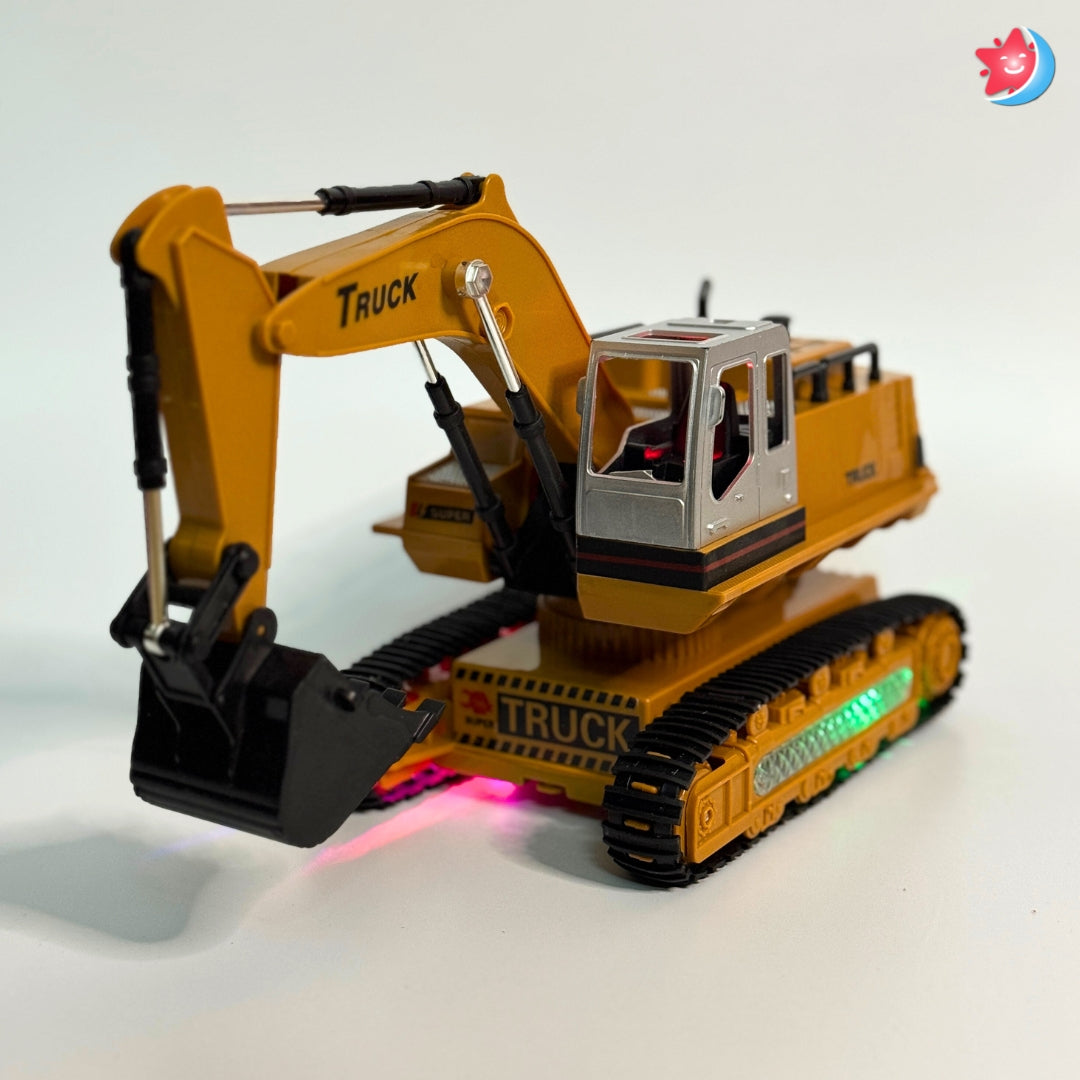 8 Channel RC Excavator | 350° Rotation