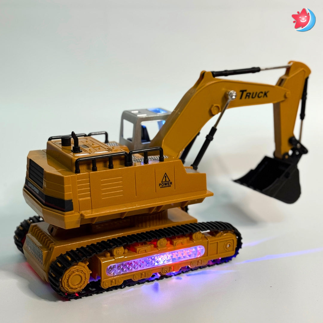 8 Channel RC Excavator | 350° Rotation