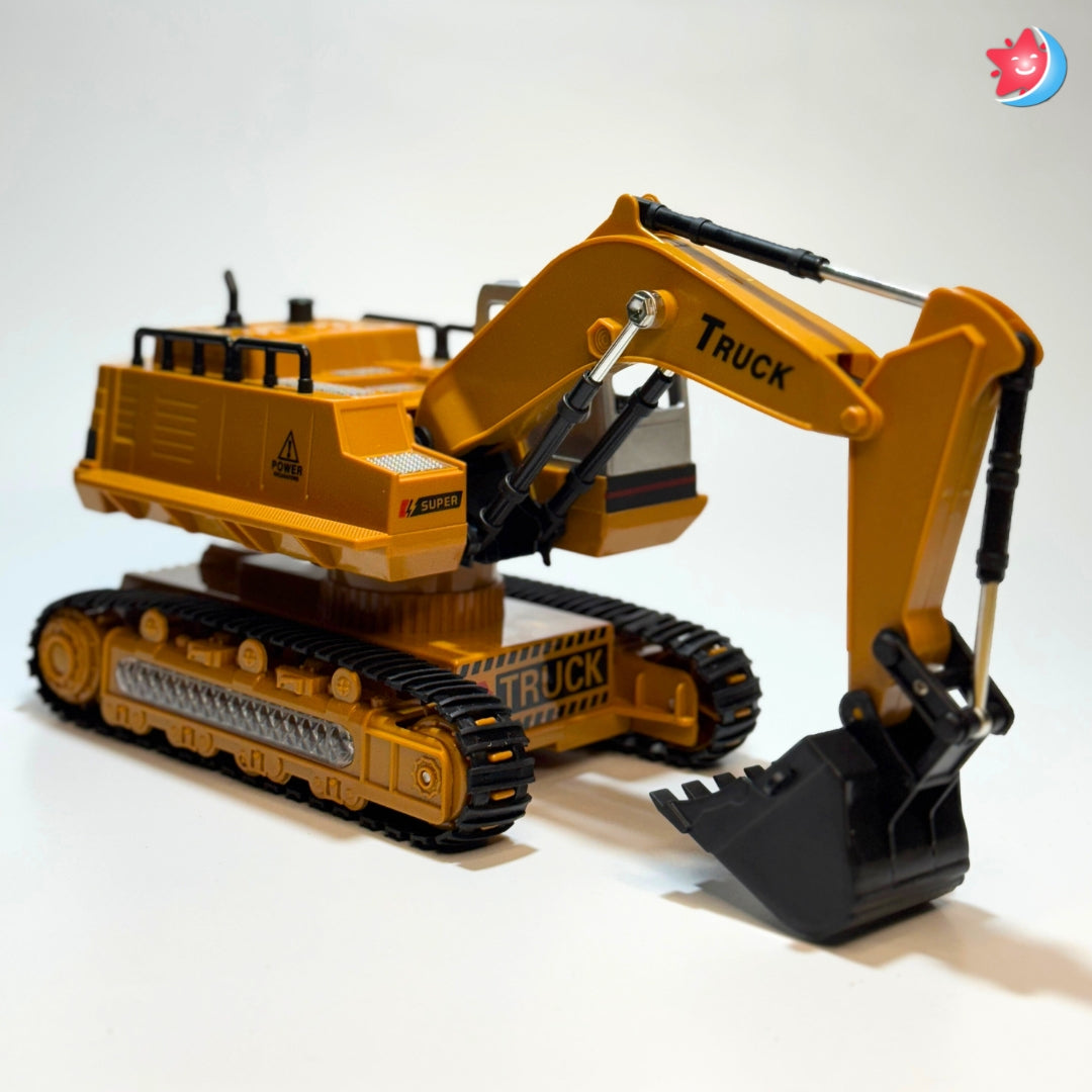 8 Channel RC Excavator | 350° Rotation