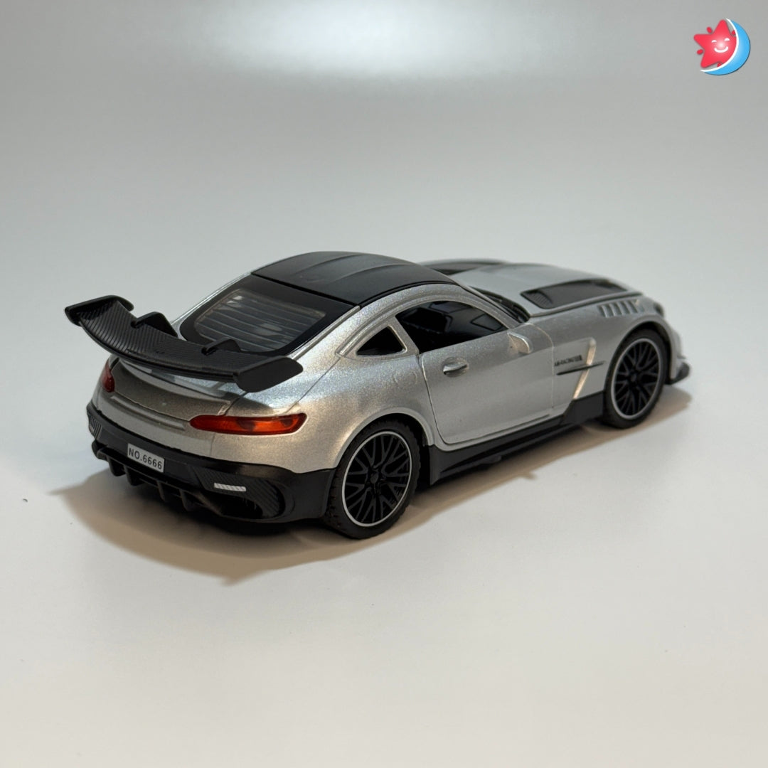 Benz AMG Model car on a white background on Tingle Tots