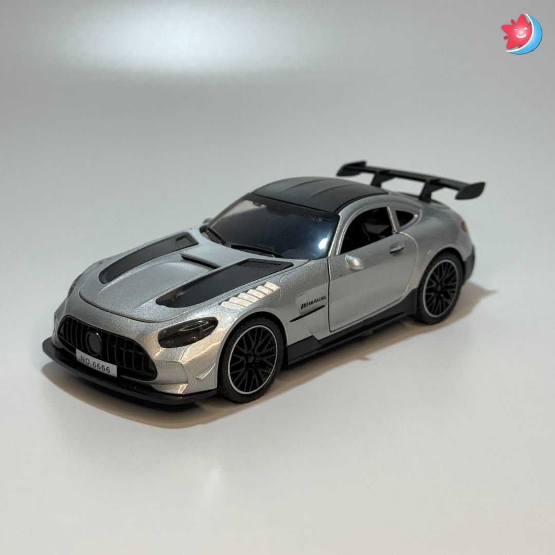 Benz AMG Model car on a gray background on Tingle Tots