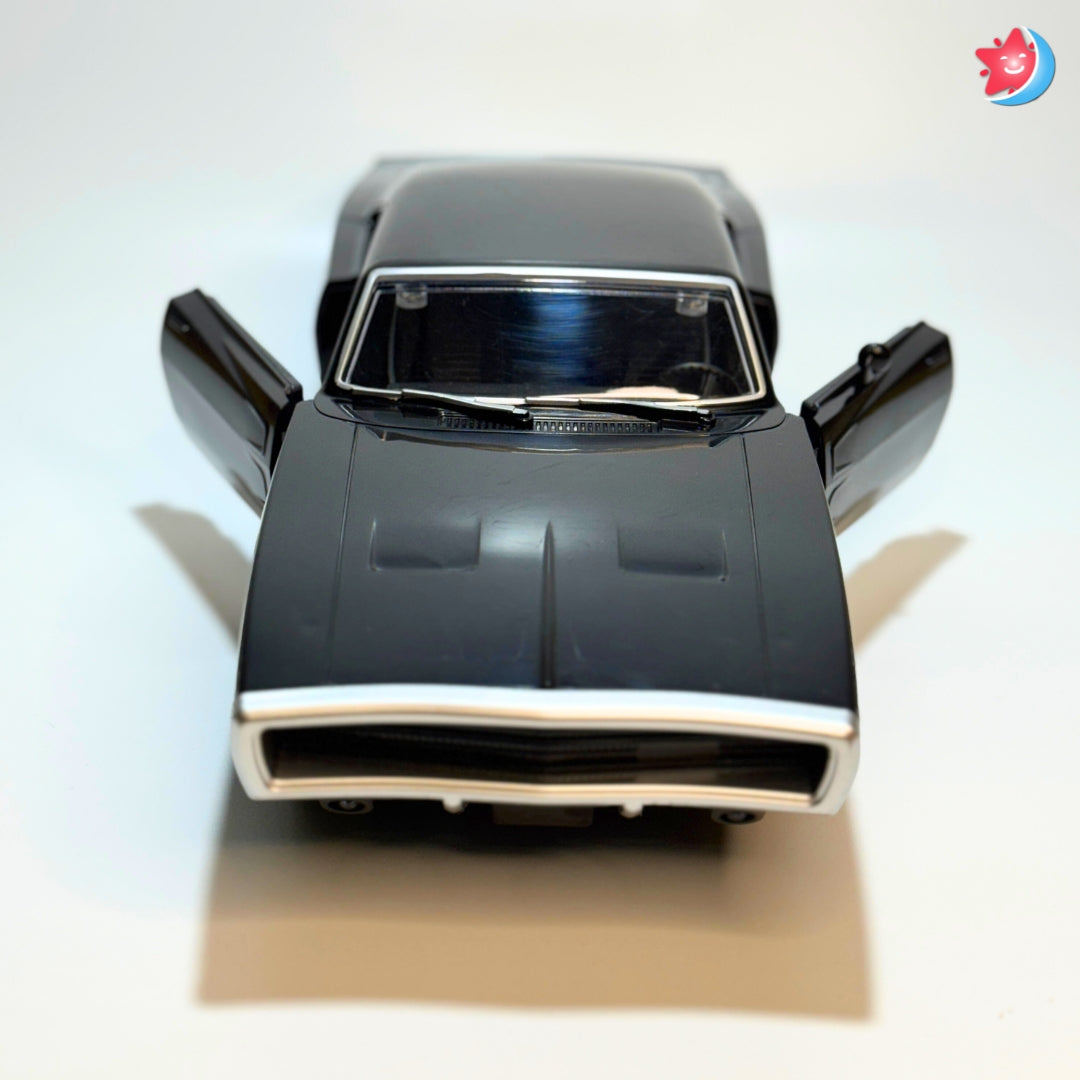 1970 Dodge Charger 1:14 scale RC drift car with openable doors and high speed remote control