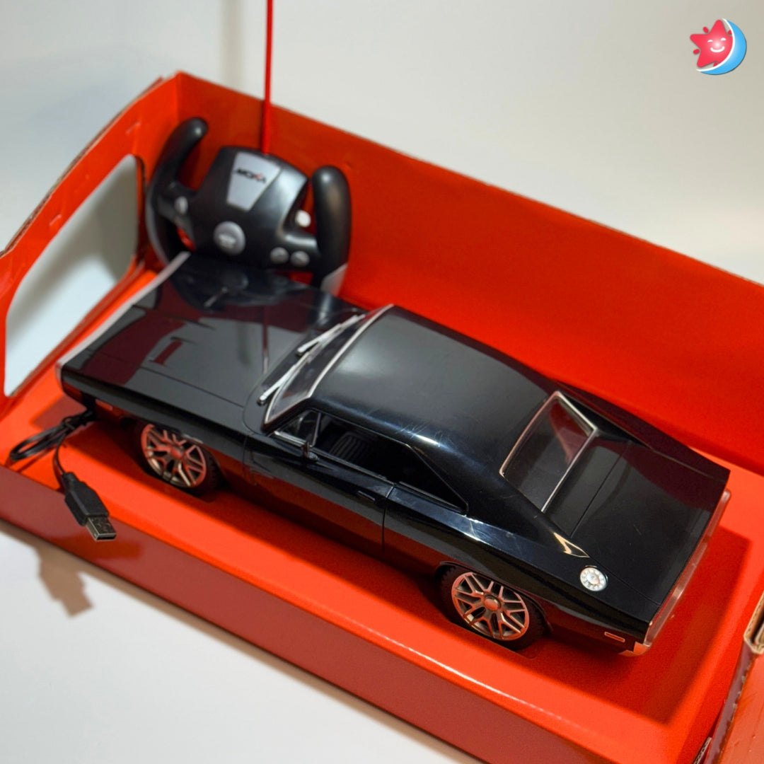1970 Dodge Charger 1:14 scale RC drift car with openable doors and high speed remote control
