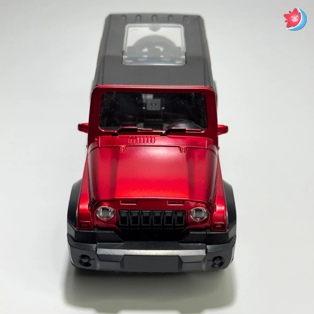 Thar Roxx 1:24 Scale Alloy Model Car | Pull Back | Light & Music