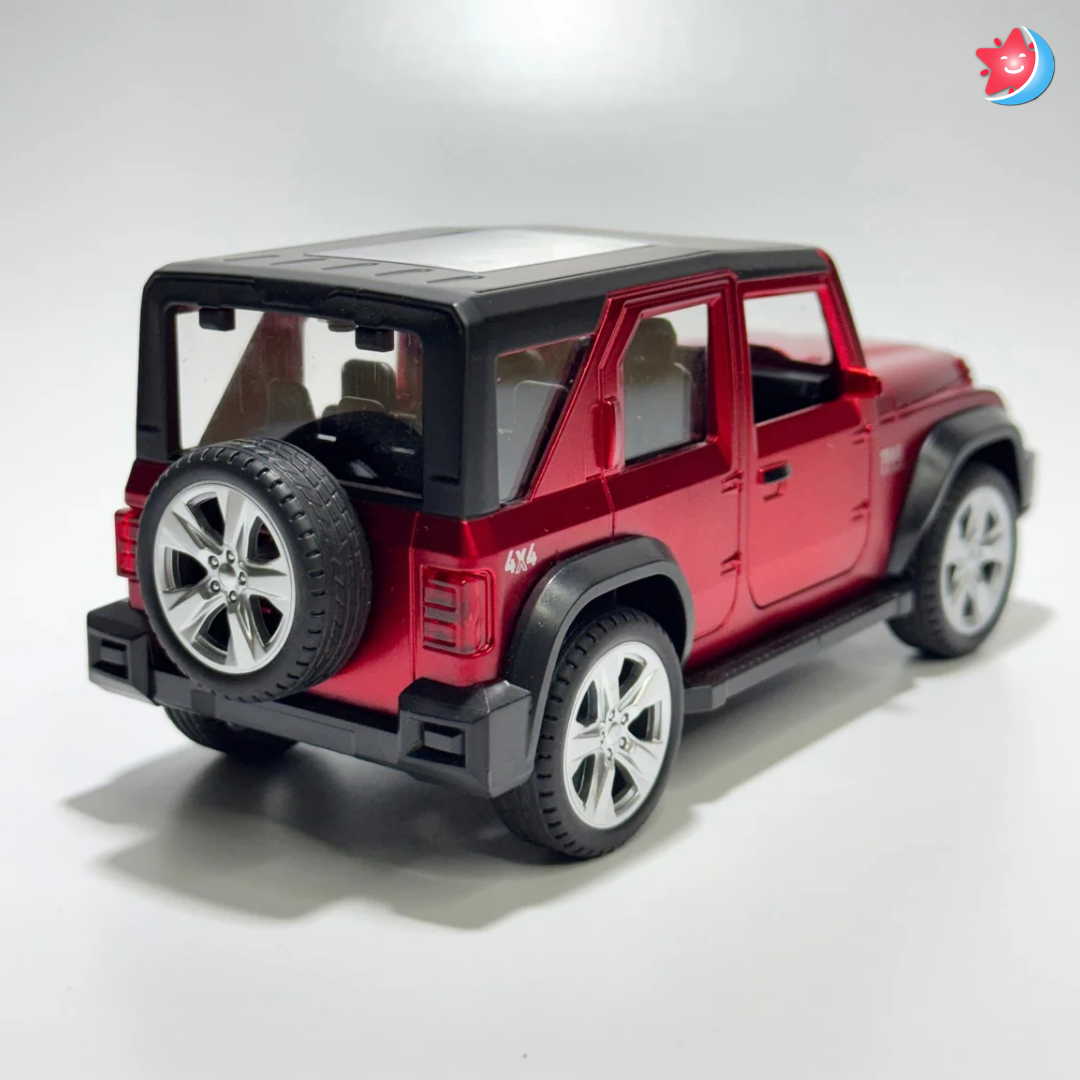 Thar Roxx 1:24 Scale Alloy Model Car | Pull Back | Light & Music