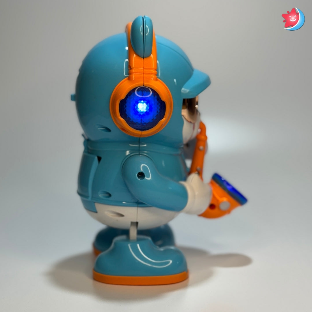 Dancing saxophone bear musical toy for kids