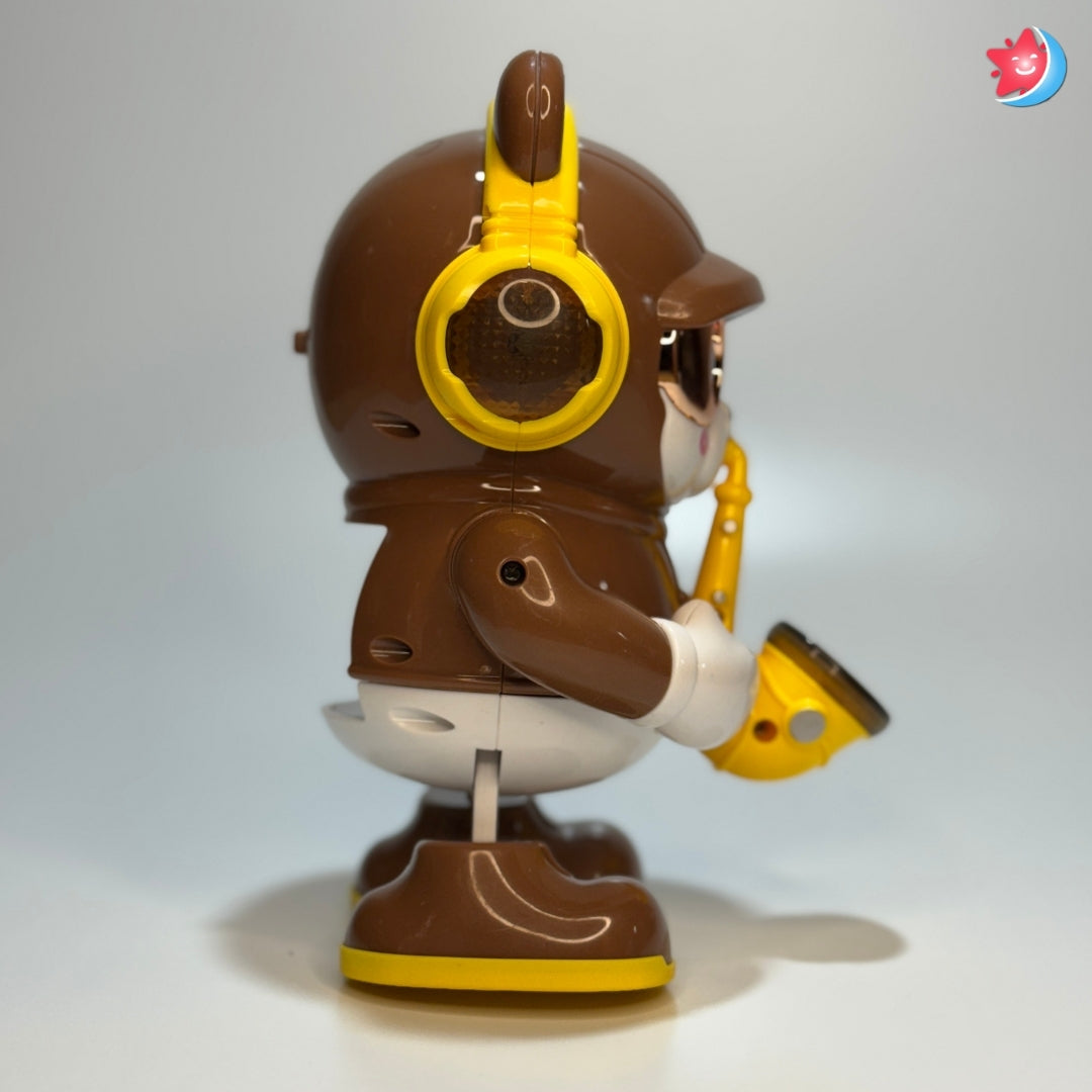 Dancing saxophone bear musical toy for kids