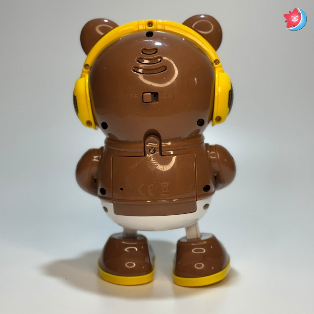 Dancing saxophone bear musical toy for kids